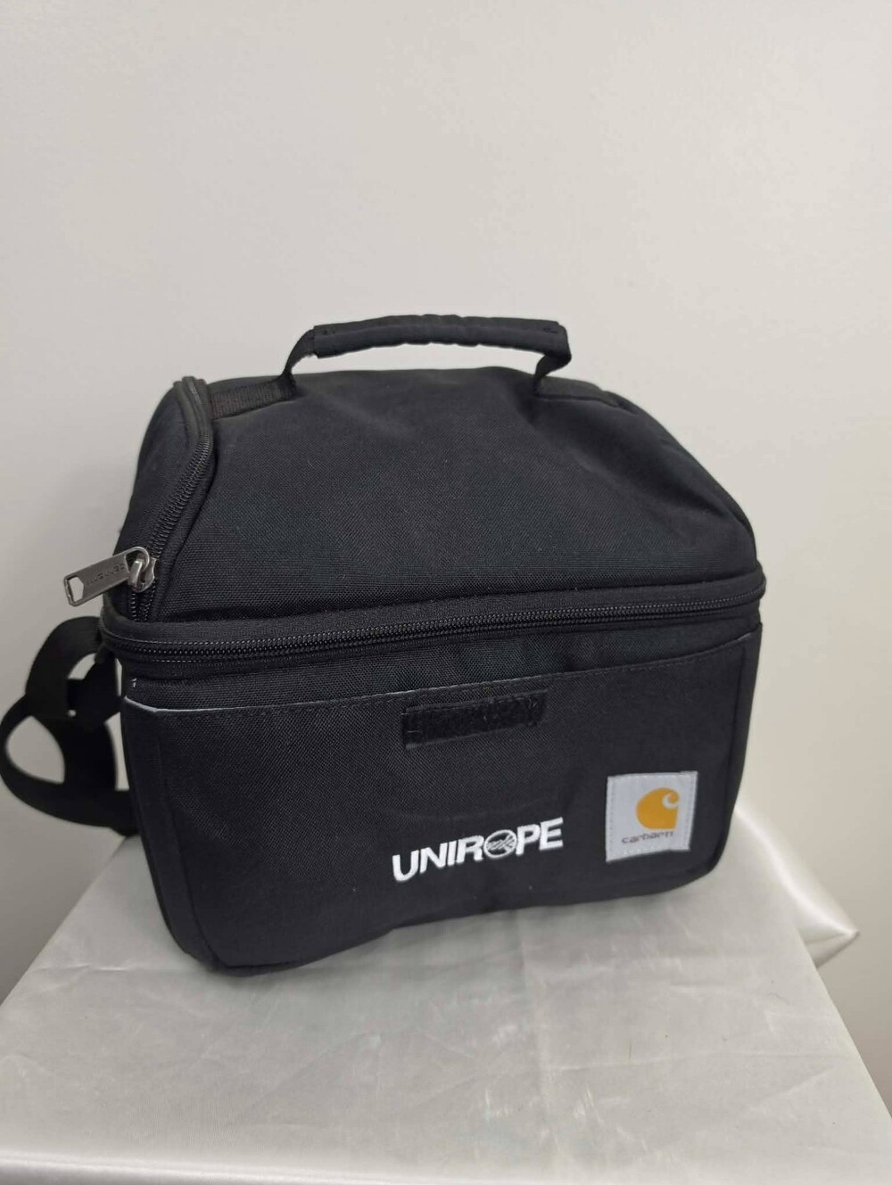 Carhartt Black Insulated Lunch Bag embroidery from a company UNIROPE